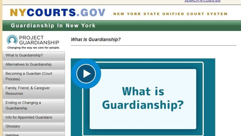 screenshot of webpage